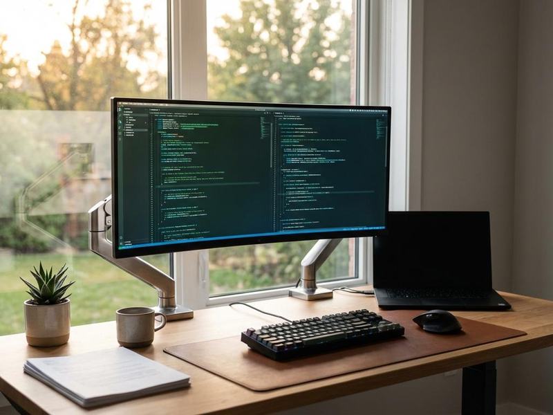 Image stock photo desk